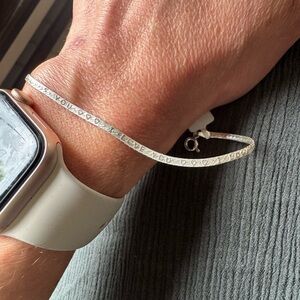 Delicate Silver Minimalist Bracelet